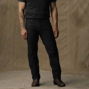 Filson Dry Tin Double Front 5 Pocket Pants Mens 30x34 Raven Dark Gray Utility